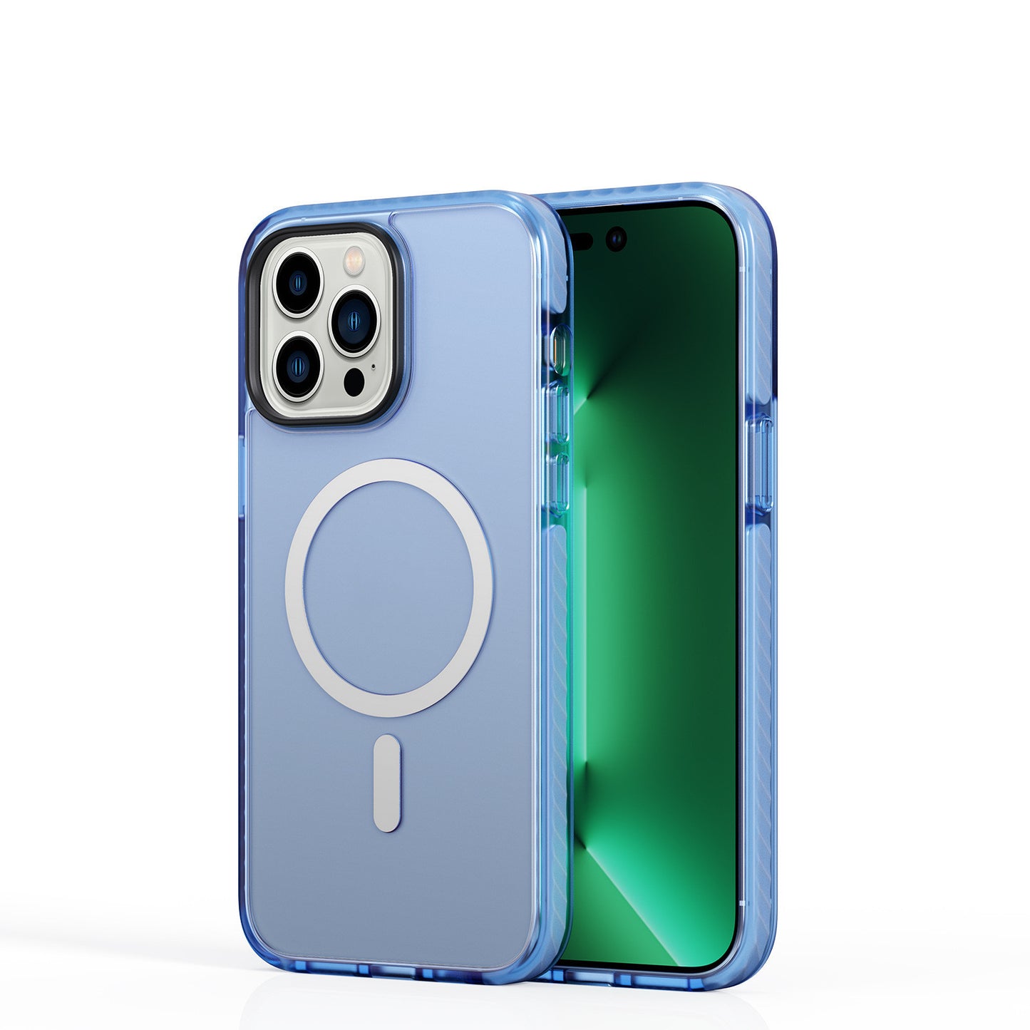 Frosted Translucent Magnetic Phone Case – Stylish and Protective Case for iPhone