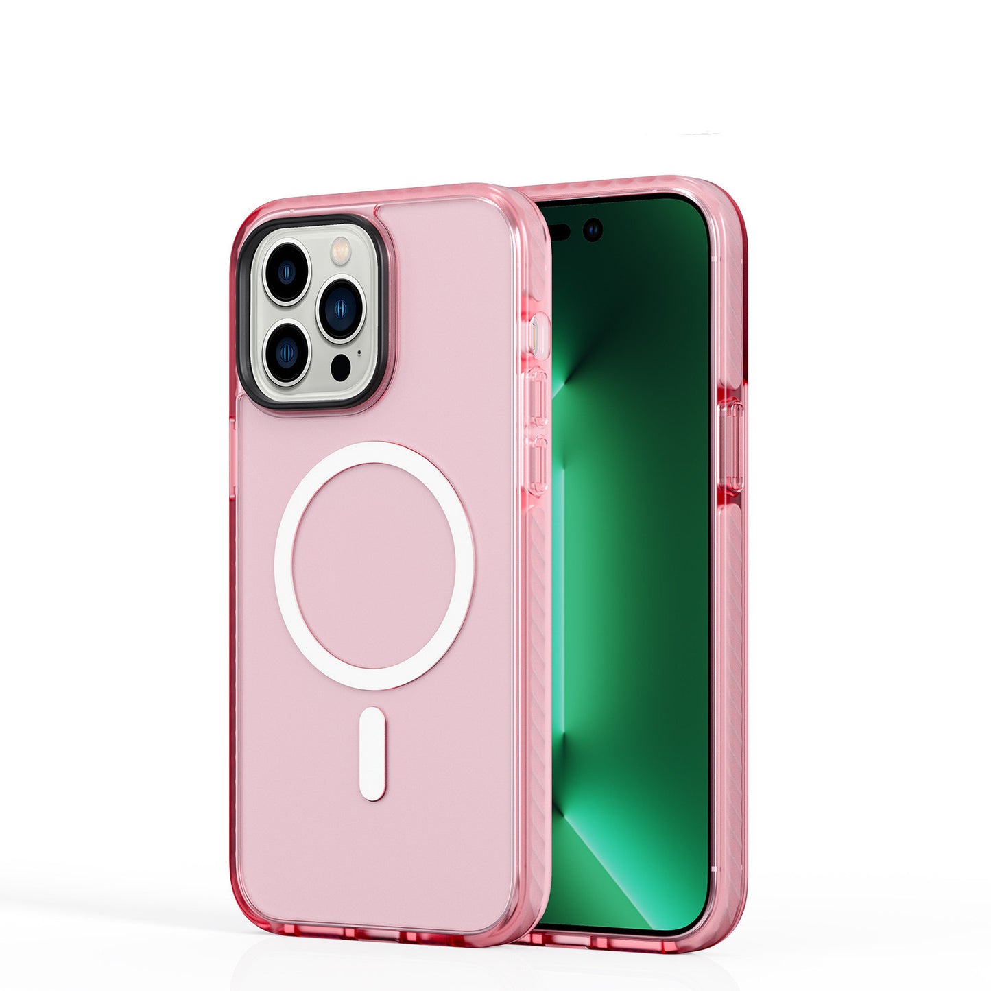 Frosted Translucent Magnetic Phone Case – Stylish and Protective Case for iPhone